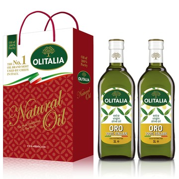 Olitalia奧利塔特級初榨橄欖油禮盒組(1000mlx2瓶)