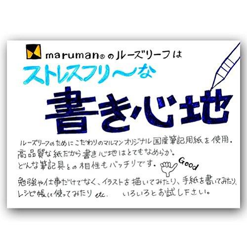 マルマン ルーズリーフ A4 無地 100枚 L1106H