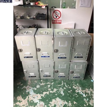 航空儲物柜鋁飛機收納箱可移動抽屜式收納柜簡約置物架純色工具箱