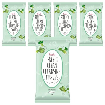 Prreti 綠意植萃卸妝濕巾 120g  30張  5包