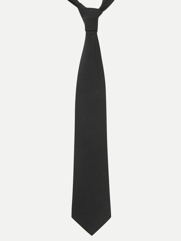 Basic Wool Tie_Black