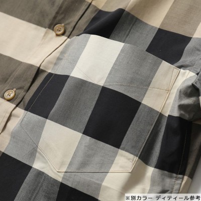 BURBERRY バーバリー 8020855 半袖 カッターシャツ バーバリーチェック ...