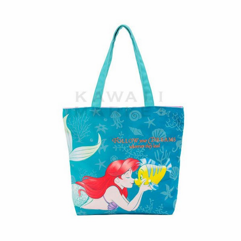 リトルマーメイド アリエル トートバッグ かばん ファッション キャラクター グッズ ディズニーリゾート 限定 お土産 プレゼント 通販 Lineポイント最大0 5 Get Lineショッピング