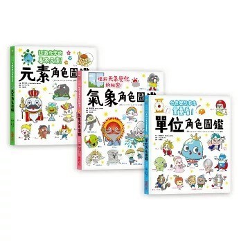 采實_元素角色圖鑑／氣象角色圖鑑／單位角色圖鑑