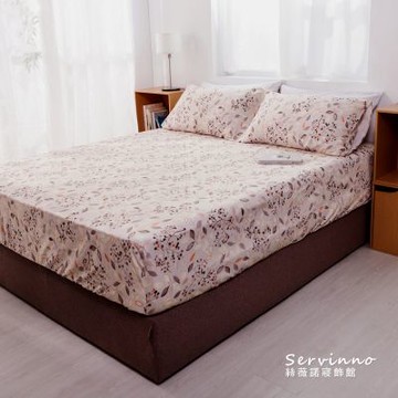 絲薇諾 MIT精梳棉60支 薄床包枕套組 微風呢喃-雙人5尺