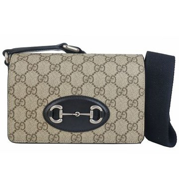 GUCCI Horsebit 1955 小型硬盒肩背/斜背包
