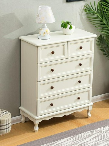 斗櫃 五斗櫃簡約現代客廳櫃子儲物櫃臥室小戶型收納五斗櫥美式實木斗櫃