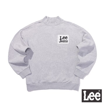 Lee JEANS寬鬆大學T 男 灰色 MODERN LB330003848