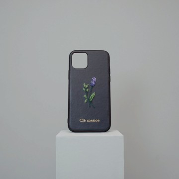 薰衣草縫珠手機殼 iphone型號皆可訂製