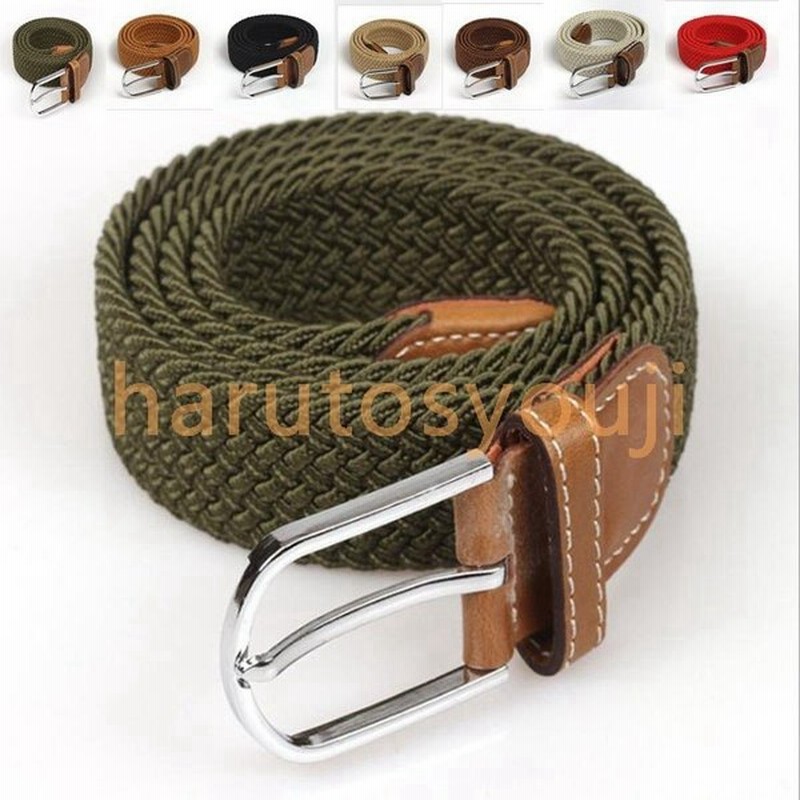 ベルトメンズレディースウエスト編み込みビジネスカジュアルかっこいい紳士 通販 Lineポイント最大0 5 Get Lineショッピング