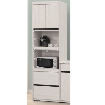 AS DESIGN 雅司家具-多魯頓2尺高餐櫃-60*40.3*203cm