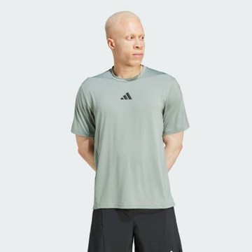 ADIDAS 愛迪達 阿迪達斯 男 短袖上衣-灰色系-D4T INT. TEE-JI8187