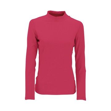 【Wildland 荒野】遠紅外線彈性保暖衣 女 玫瑰紅 W2651-20