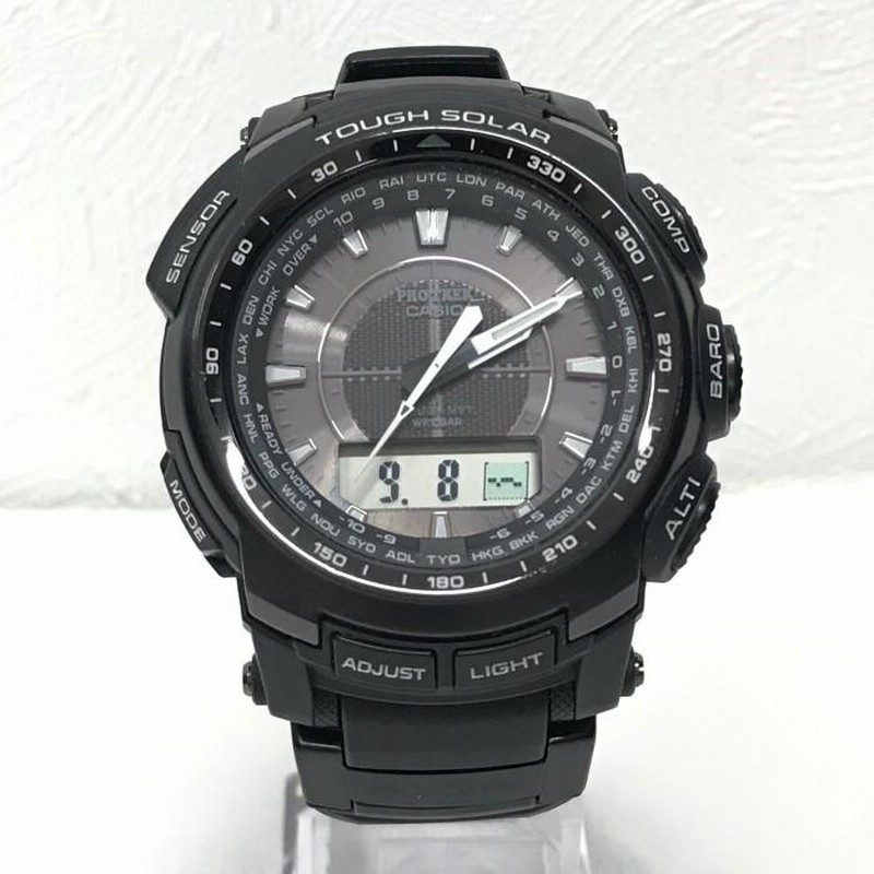 CASIO カシオ プロトレック 電波ソーラー PRW-5100 中古 2025年最新】Yahoo!オークション -プロトレック 5100の中古品