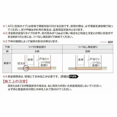 特注 戸襖ドア 片開きドア BTH-LAB 鍵無し 和室側開き 2×4工法