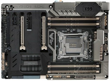 {保固一年 可打統編}華碩劍齒虎 X99 2011v3支持i75960xE5-2699v42680v3cpu臺式機主板