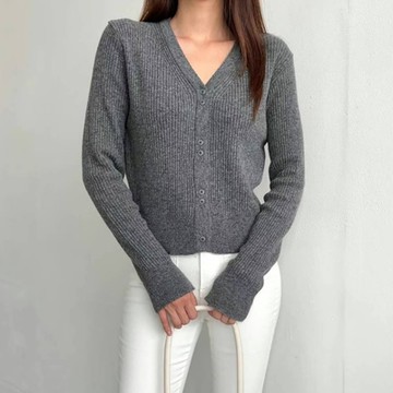 正韓針織罩衫 羊毛針織短版外套BBO1015-創翊韓都