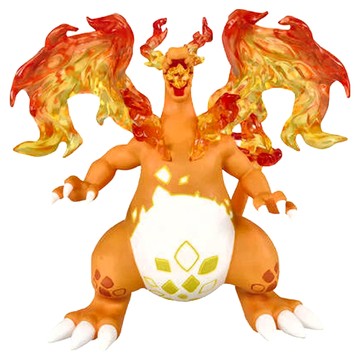 Pokemon MX-02 超極巨化噴火龍 模型公仔 寶可夢收藏  1個