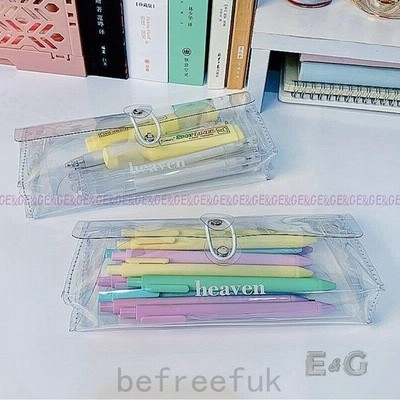 新作 ペンケース クリア筆箱 透明 ペンポーチ 収納ポーチ 大容量 文房具 筆入れ 小物入れ 学生 大人 シンプル おしゃれ 通販 Lineポイント最大get Lineショッピング