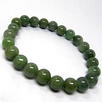 冰綠8mm百搭款 天然A貨翡翠玉石手珠手鍊H99