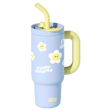 Sidagar 世大家 大容量吸管保溫杯  1個  1.2L  向陽而生