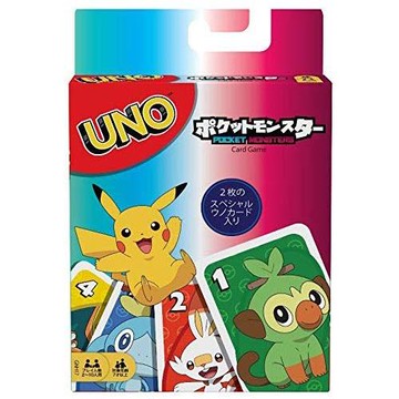 《MATTEL》桌遊 UNO 精靈寶可夢(日文版) 東喬精品百貨