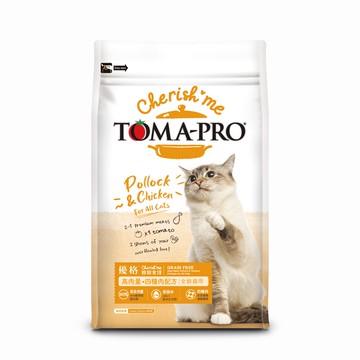Toma-Pro 優格 親親系列 全齡貓高肉量四種肉配方 貓飼料 貓糧 13.2磅