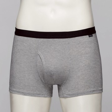 SOLIS 帕非士系列 M-XXL 素面 前檔 開口 貼身 四角 男內褲 (黑色)