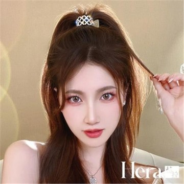 【Hera 赫拉】菱形珍珠高馬尾抓夾兩入組 L1110072710
