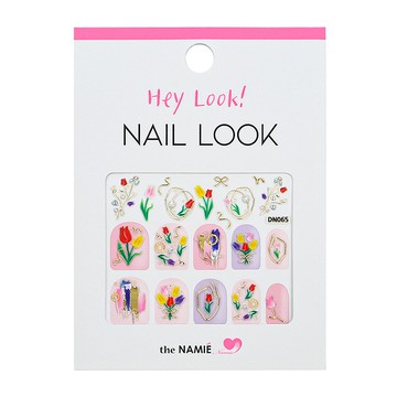 【 DIY 美甲】Hey Look 美甲裝飾藝術貼紙 甜蜜鬱金香花園