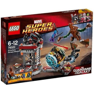 【台中翔智積木】LEGO 樂高 星際異攻隊 76020 知曉之地的逃脫任務 浣熊 涅布拉 格魯 輕盒損特
