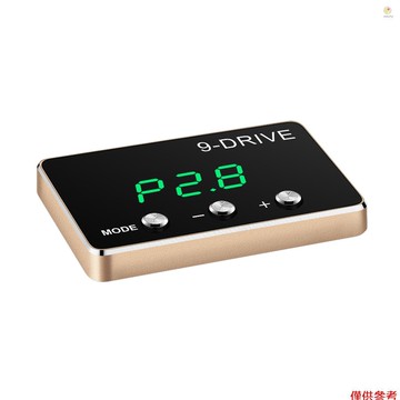 MAZDA JEEP Casytw 9 驅動電子油門控制器踏板賽車加速器強力助推器更換,適用於福特、道奇、雪佛蘭、吉普車