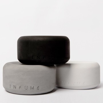 INFUME 弧邊。無邊 經典手工石膏圓弧石