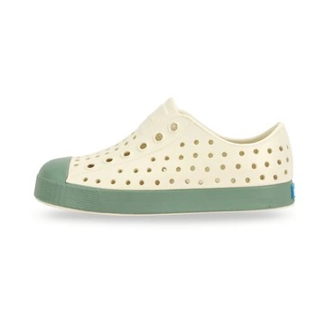 【Native Shoes】大童－JEFFERSON KIDS 牛奶骨X恬靜綠 (12111500-1887/17111500-1887)