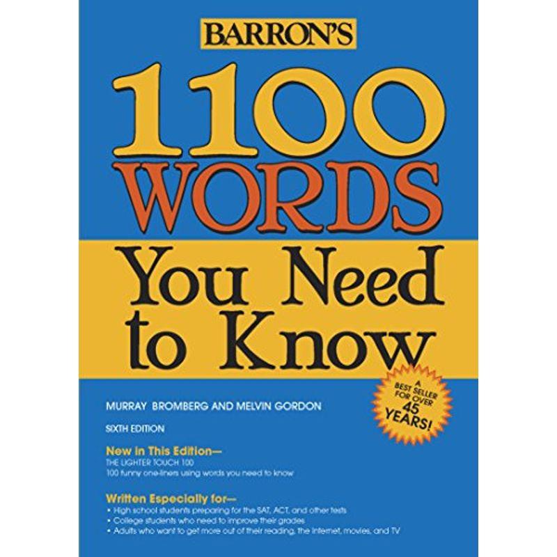 1100 Words You Need to Know