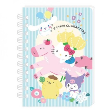 小禮堂 Sanrio 三麗鷗 100k線圈筆記本 (馬年款)