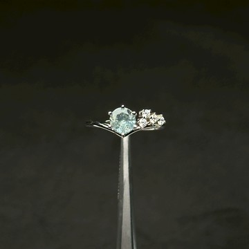 磷灰石 Apatite 磷灰石 平衡真實 寶石戒指 925純銀 活圍 S25AU09-043