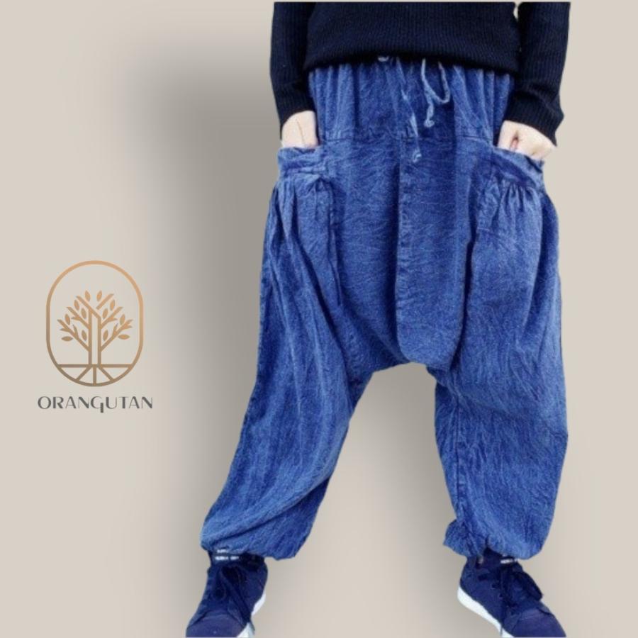 10001791 サルエルパンツ アラジンパンツ 男女兼用 エスニック アジアン バルーンパンツ ヨガパンツ 通販 LINEポイント最大0.5%GET  LINEショッピング