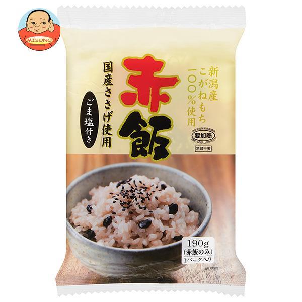 たかの 赤飯 ごま塩(1.5g)付き 190g×10個入