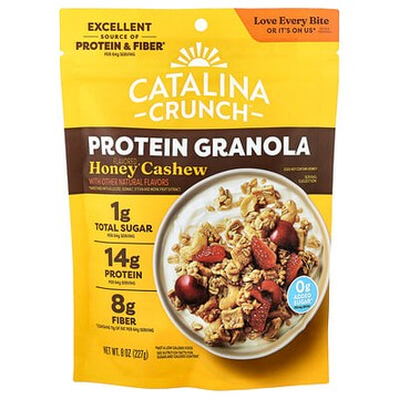 Catalina Crunch, 蛋白質格蘭諾拉麥片，蜂蜜腰果味，8 盎司（227 克）