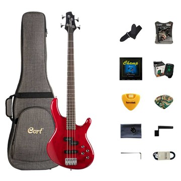 Cort 考特 ACTION PJ OPB 電貝斯吉他  Action Plus TR  紅色  1個