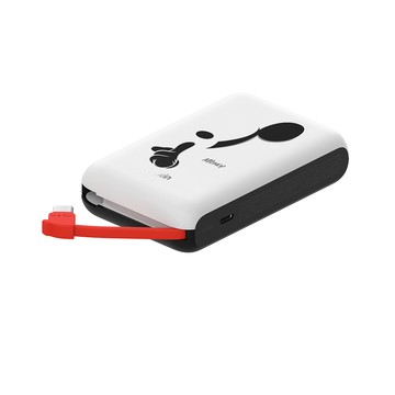 BELKIN BoostCharge 20W自帶USB-C線快充行動電源(10,000mAh) -迪士尼系列-藝術米奇-BPB021qcBW-DY