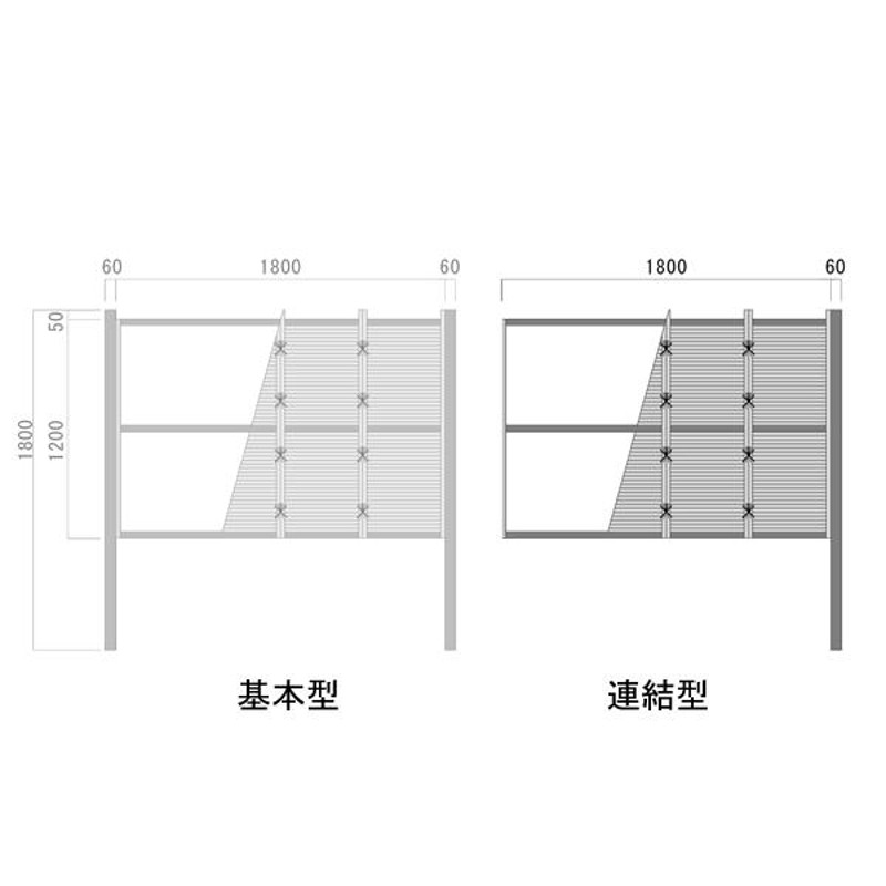 竹垣 フェンス diy 樹脂 垣根 人工 目隠し 柵 和風 仕切り みす垣 御簾