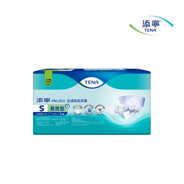 【添寧】長效型透氣防漏黏貼型成人紙尿褲 S (30片x3包/箱購)