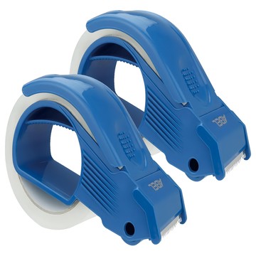 ABEL 力大牌 斜利切防回黏封箱切台  藍色  2個