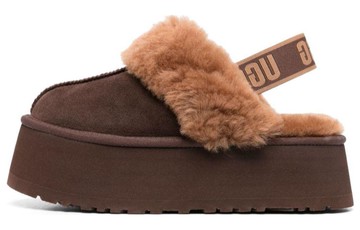 WMNS UGG FUNKETTE SLIPPER BROWN