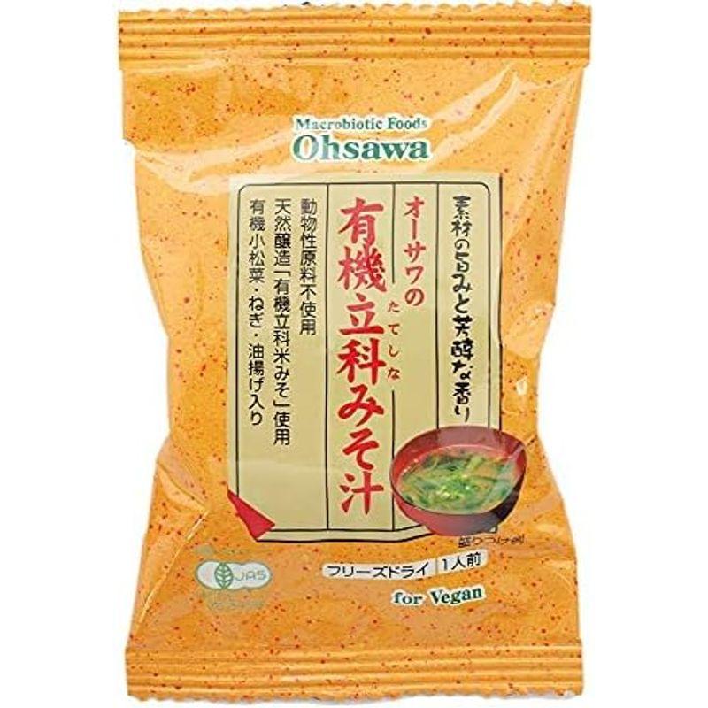 オーサワ オーサワの有機立科みそ汁 1食分 60パック