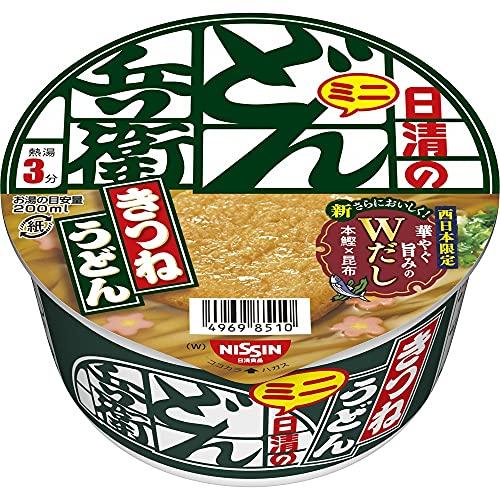 日清食品 どん兵衛 きつねうどんミニ [西] 42g×12個