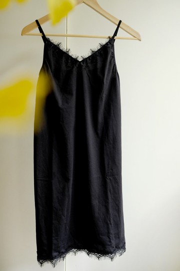 柔美襯衣・精梳棉拼接睫毛蕾絲・居家服・台灣製