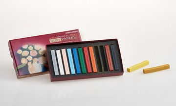 雄獅 12色 軟式粉彩條 SP-12